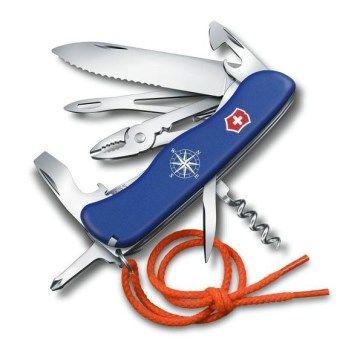 Victorinox - Coltello tascabile multifunzionale 11,1 cm/18 funzioni blu/arancione