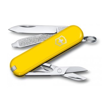 Victorinox - Coltello tascabile multifunzionale 5,8 cm/7 funzioni giallo