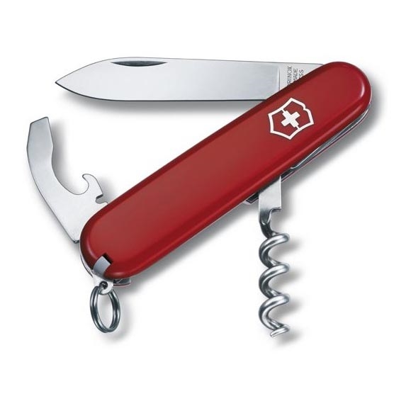 Victorinox - Coltello tascabile multifunzionale 8,4 cm/9 funzioni rosso