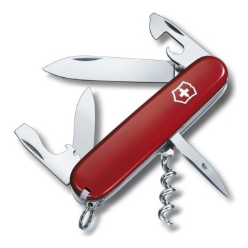 Victorinox - Coltello tascabile multifunzionale 9,1 cm/12 funzioni rosso