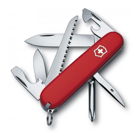 Victorinox - Coltello tascabile multifunzionale 9,1 cm/13 funzioni rosso