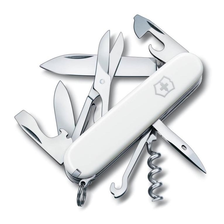 Victorinox - Coltello tascabile multifunzionale 9,1 cm/14 funzioni bianco