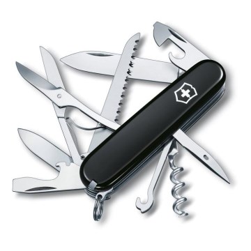 Victorinox - Coltello tascabile multifunzionale 9,1 cm/15 funzioni nero