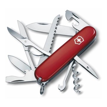 Victorinox - Coltello tascabile multifunzionale 9,1 cm/15 funzioni rosso