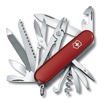 Victorinox - Coltello tascabile multifunzionale 9,1 cm/24 funzioni rosso