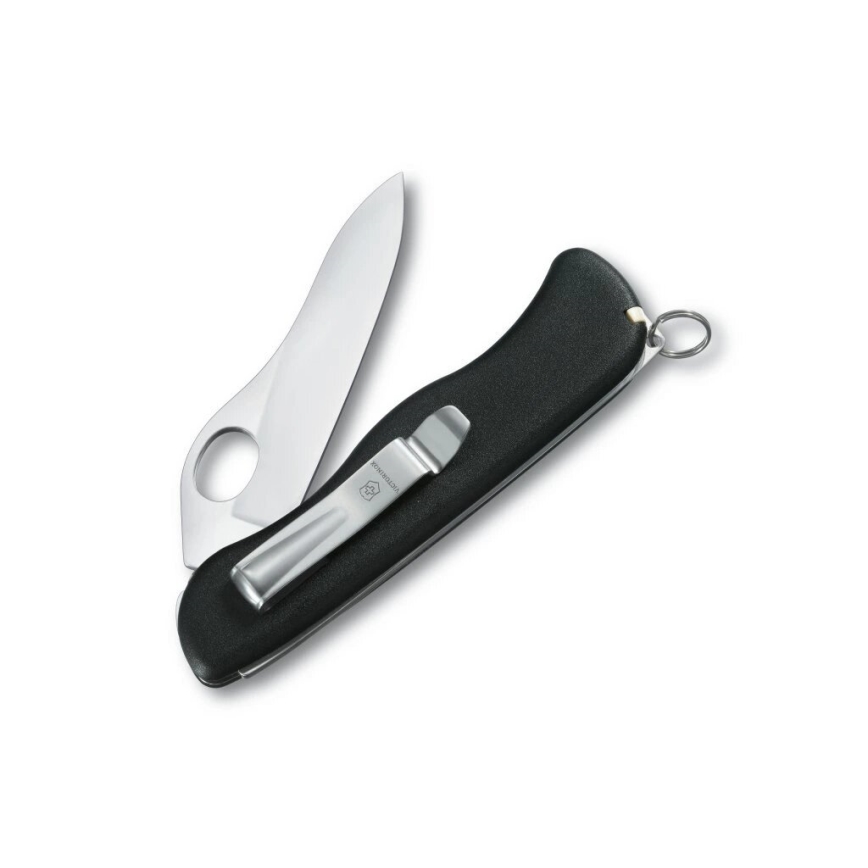 Victorinox - Coltello tascabile multifunzionale SENTINEL CLIP 11,1 cm/4 funzioni nero
