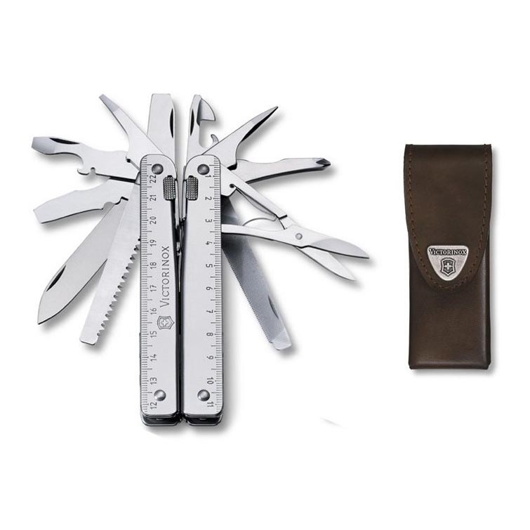 Victorinox - Pinza tascabile multifunzione 11,5 cm/26 funzioni cromata