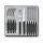 Victorinox - Servizio di posate SWISS MODERN 12 pezzi, nero