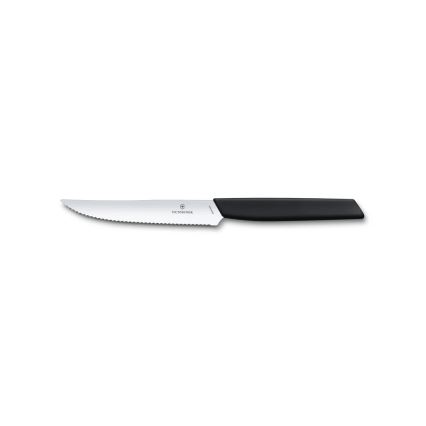 Victorinox - Servizio di posate SWISS MODERN 12 pezzi, nero