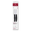 Victorinox - Set di 2 coltelli per verdure SWISS CLASSIC 8 cm, nero