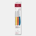 Victorinox - Set di 3 coltelli da cucina per verdure SWISS CLASSIC, multicolore