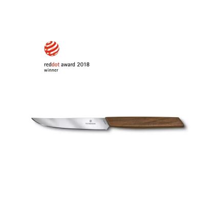 Victorinox - Set di coltelli da bistecca SWISS MODERN 12 cm 2 pezzi noce
