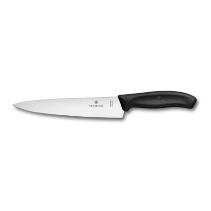 Victorinox - Set di coltelli da cucina con portacoltelli SWISS CLASSIC, 6 pezzi, faggio/beige
