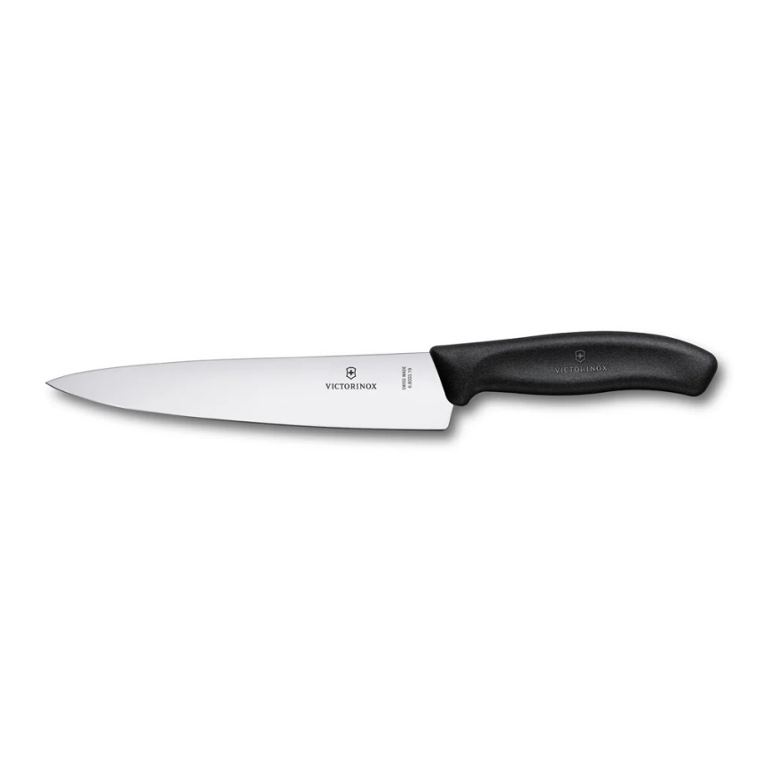 Victorinox - Set di coltelli da cucina con portacoltelli SWISS CLASSIC, 6 pezzi, faggio/beige