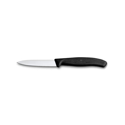 Victorinox - Set di coltelli da cucina con portacoltelli SWISS CLASSIC, 6 pezzi, faggio/beige