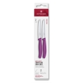 Victorinox - Set di coltelli da cucina per verdure SWISS CLASSIC 11 cm, 2 pezzi, viola