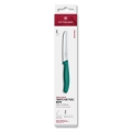 Victorinox - Set di coltelli da cucina per verdure SWISS CLASSIC 11 cm, 6 pezzi, turchese