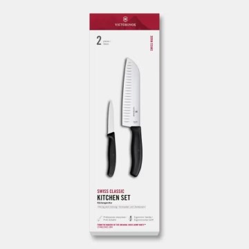 Victorinox - Set di coltelli da cucina SWISS CLASSIC 2 pezzi nero