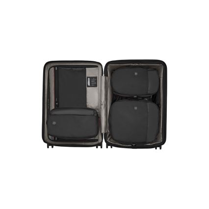 Victorinox - Set di organizer da viaggio Travel Essentials, 3 pezzi, nero