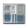 Victorinox - Set di posate SWISS MODERN 12 pezzi blu