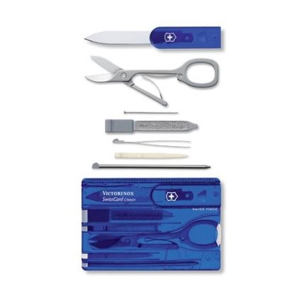 Victorinox - Set multifunzionale 10 funzioni blu