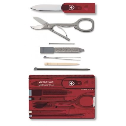 Victorinox - Set multifunzionale 10 funzioni rosso