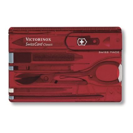 Victorinox - Set multifunzionale 10 funzioni rosso