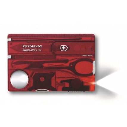 Victorinox - Set multifunzione 13 funzioni rosso