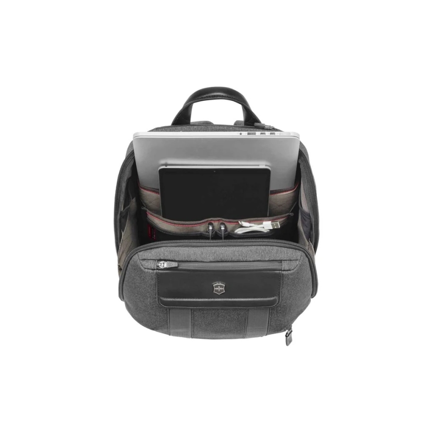 Victorinox - Zaino per portatile da 14 Architecture Urban2, 17 l, grigio