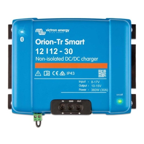 Victron Energy - Carica batteria smart al piombo 360W/12-30A IP43 non isolato