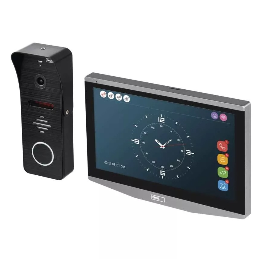 Videocitofono con sensore di movimento GoSmart 12V IP65 Wi-Fi Tuya