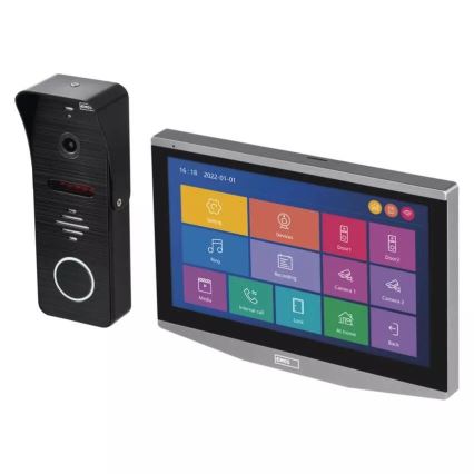 Videocitofono con sensore di movimento GoSmart 12V IP65 Wi-Fi Tuya