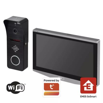Videocitofono con sensore di movimento GoSmart 12V IP65 Wi-Fi Tuya