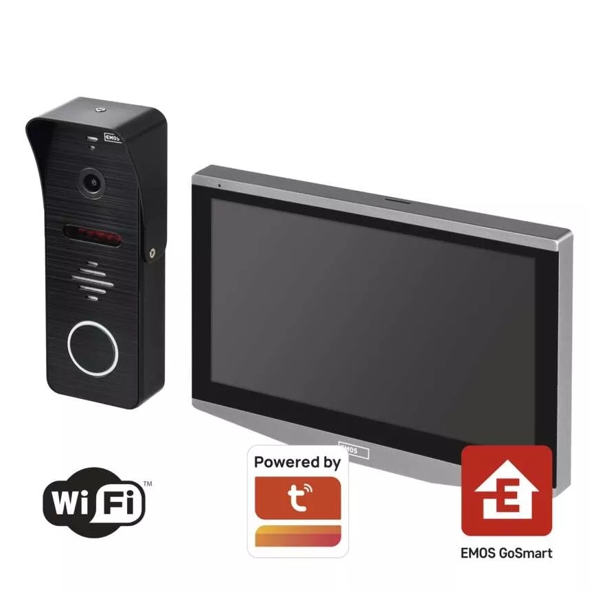 Videocitofono con sensore di movimento GoSmart 12V IP65 Wi-Fi Tuya