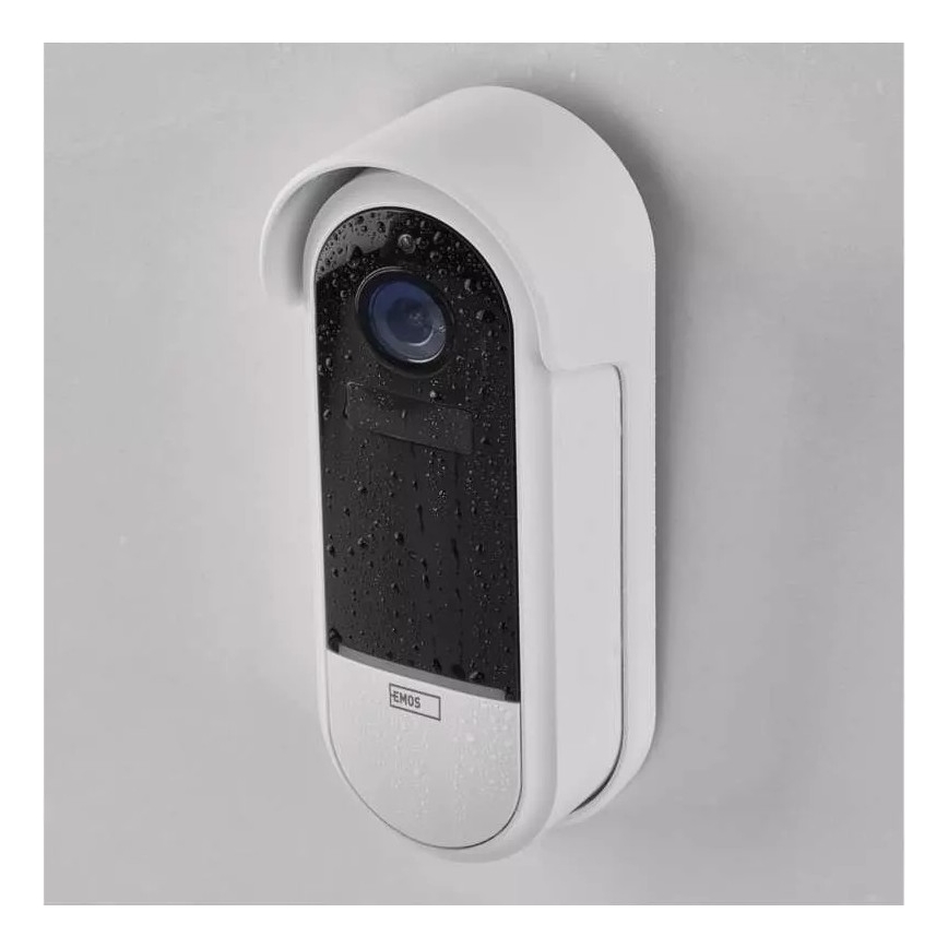 Videocitofono wireless con sensore di movimento GoSmart 5V 3xAA IP65 Wi-Fi Tuya