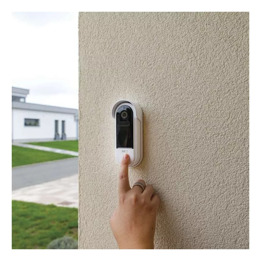 Videocitofono wireless con sensore di movimento GoSmart 5V 3xAA IP65 Wi-Fi Tuya