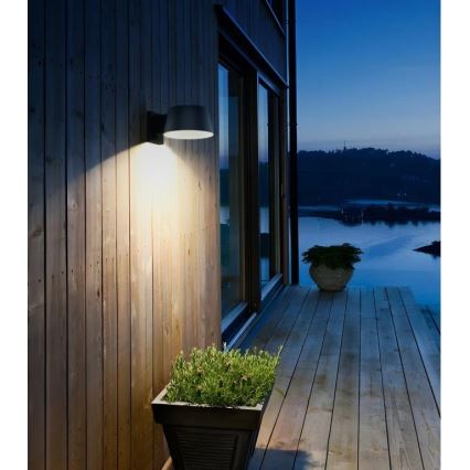 Viking - Lampada da parete solare LED dimmerabile con sensore LED/1W/3,7V IP44 4000K 2000 mAh
