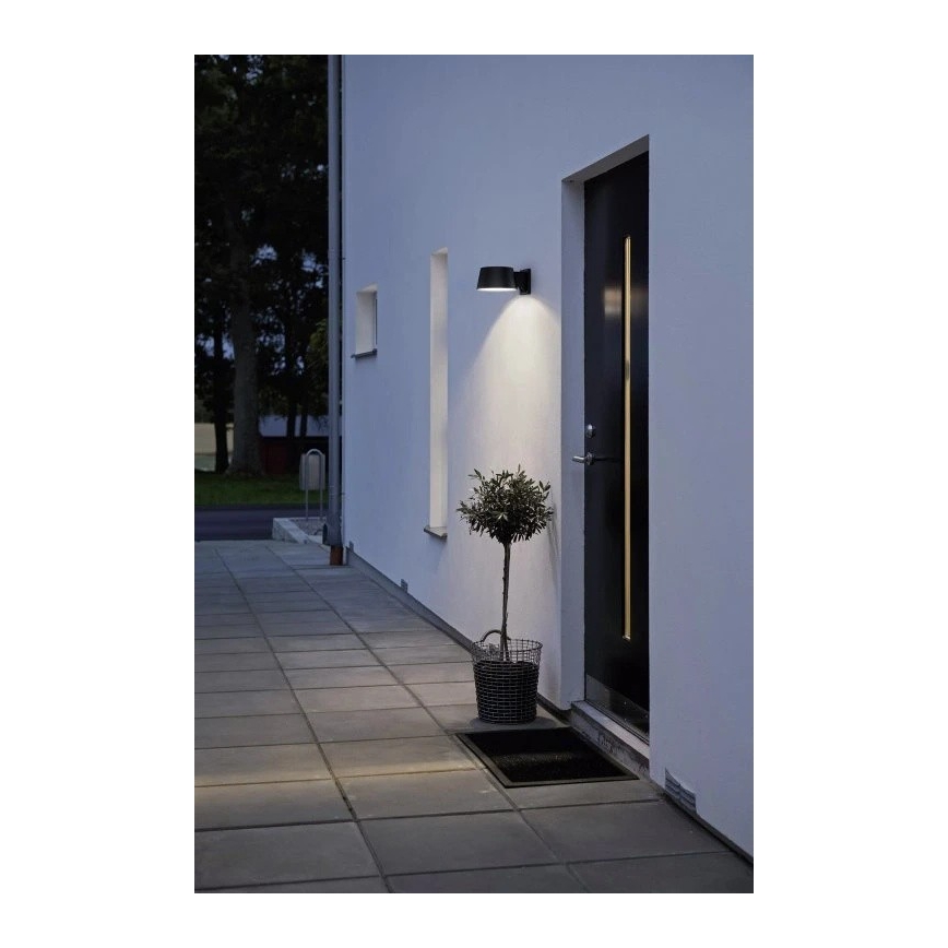 Viking - Lampada da parete solare LED dimmerabile con sensore LED/1W/3,7V IP44 4000K 2000 mAh