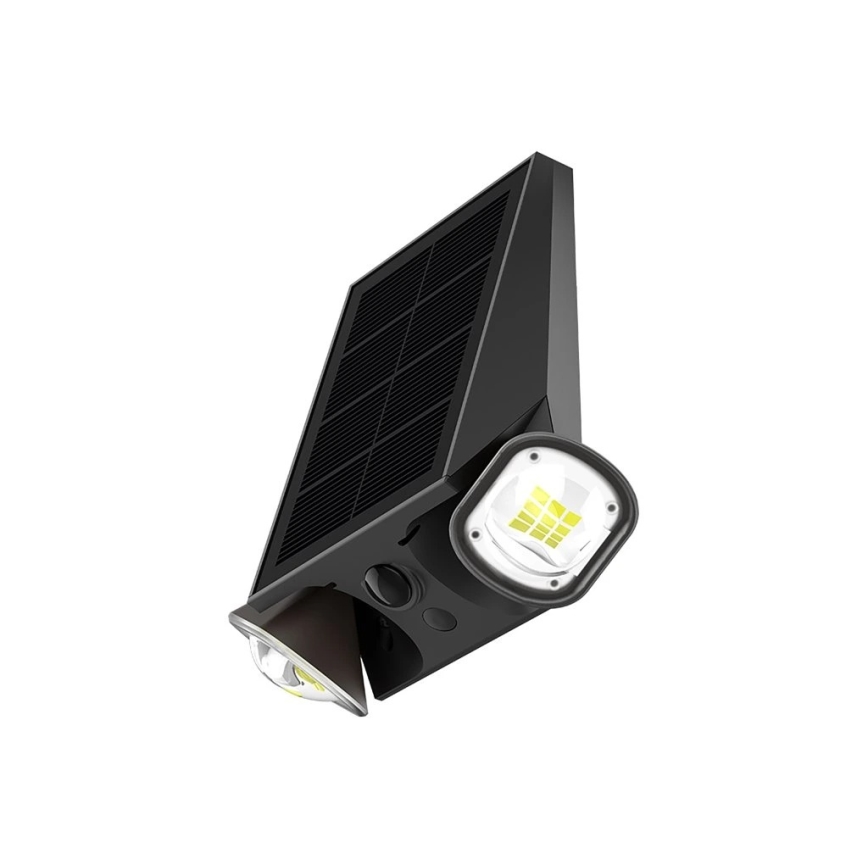 Viking - Lampada solare da parete LED dimmerabile, flessibile, con sensore LED/1,3W/3,7V IP44 4000K 2000 mAh