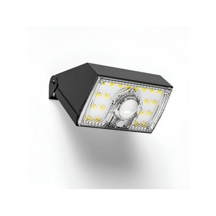 Viking - Applique solare LED con sensore LED/3,7V IP54 3000/4000K 2000 mAh