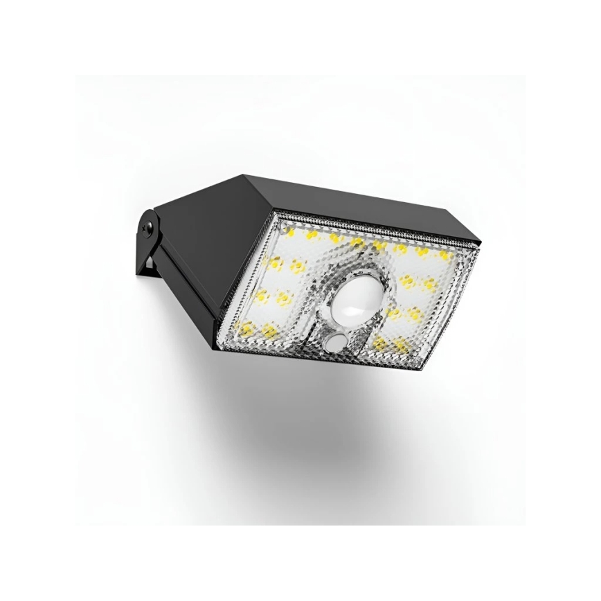Viking - Applique solare LED con sensore LED/3,7V IP54 3000/4000K 2000 mAh