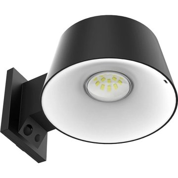 Viking - Lampada da parete solare a LED dimmerabile con sensore LED/1W/3,7V IP44 4000K 2000 mAh