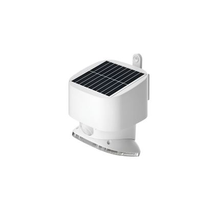 Viking - Lampada da parete solare LED con sensore LED/1W/3,7V IP44 3000/4000K 4000 mAh
