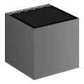 Viking - Lampada da parete solare dimmerabile a LED/1W/3,7V IP54 4000K 2000 mAh