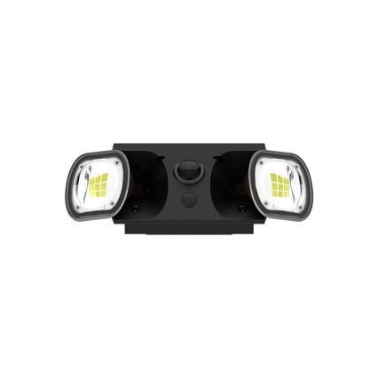 Viking - Lampada da parete solare LED dimmerabile con sensore LED/1,3W/3,7V IP44 4000K 2000 mAh