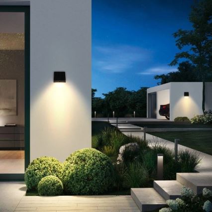 Viking - Lampada da parete solare LED dimmerabile con sensore LED/2W/3,7V IP54 4000K 2000 mAh