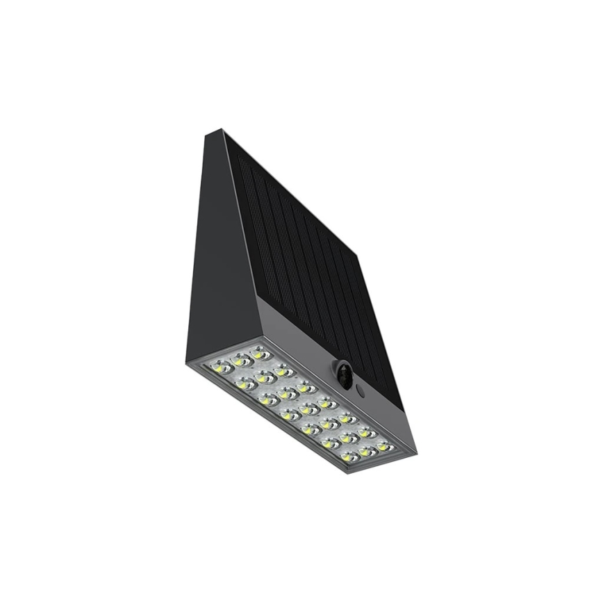 Viking - Lampada da parete solare LED dimmerabile con sensore LED/2W/3,7V IP54 4000K 2000 mAh
