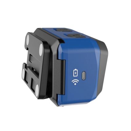 Viking - Lampada frontale LED ricaricabile dimmerabile con sensore, 5V, IPX4, 400 lm, 3xAAA/1000 mAh