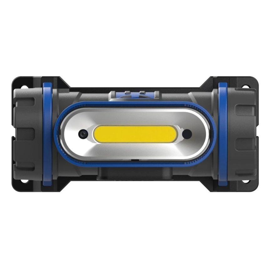 Viking - Lampada frontale ricaricabile a LED dimmerabile con sensore, 5V, IPX4, 150 lm, 2200 mAh