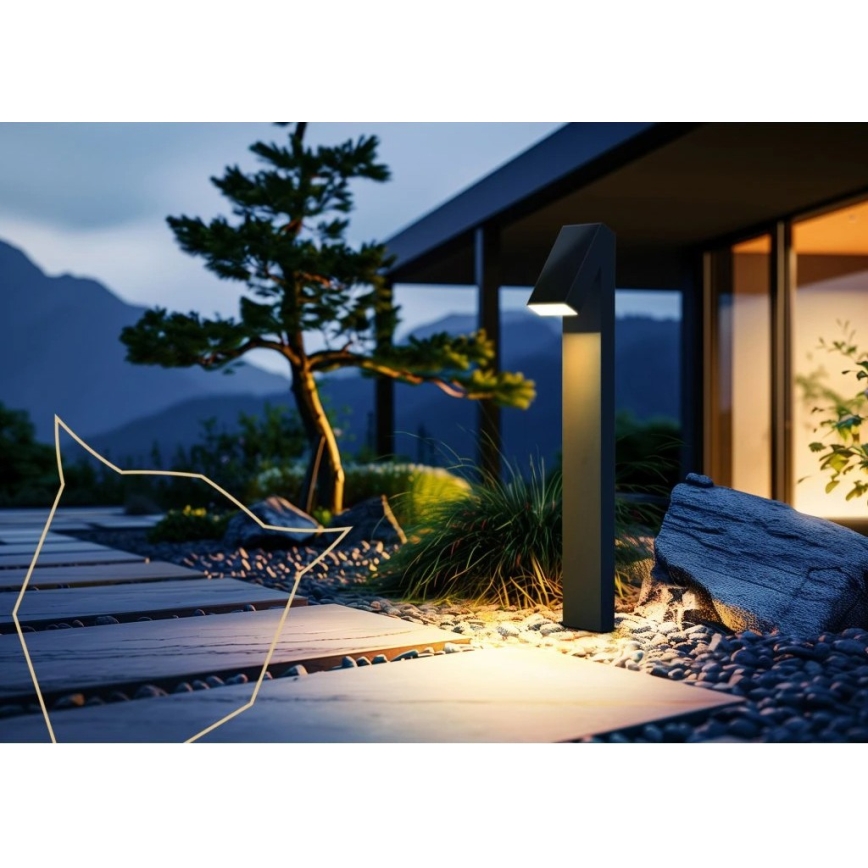 Viking - Lampada solare LED/1,4W/3,7V IP65 3000K